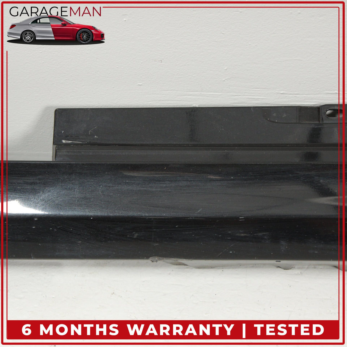 2012-2018 BMW 640i F12 Left Side Rocker Skirt Molding Trim Panel Black OEM