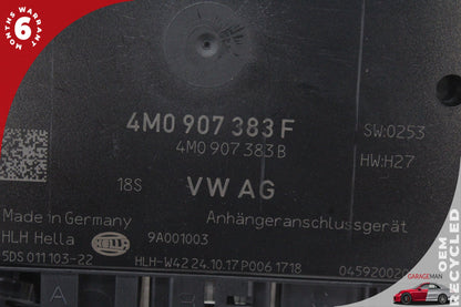 2018-2024 Audi Q5 SQ5 Rear Trailer Detection Control Module Unit 4M0907383F OEM