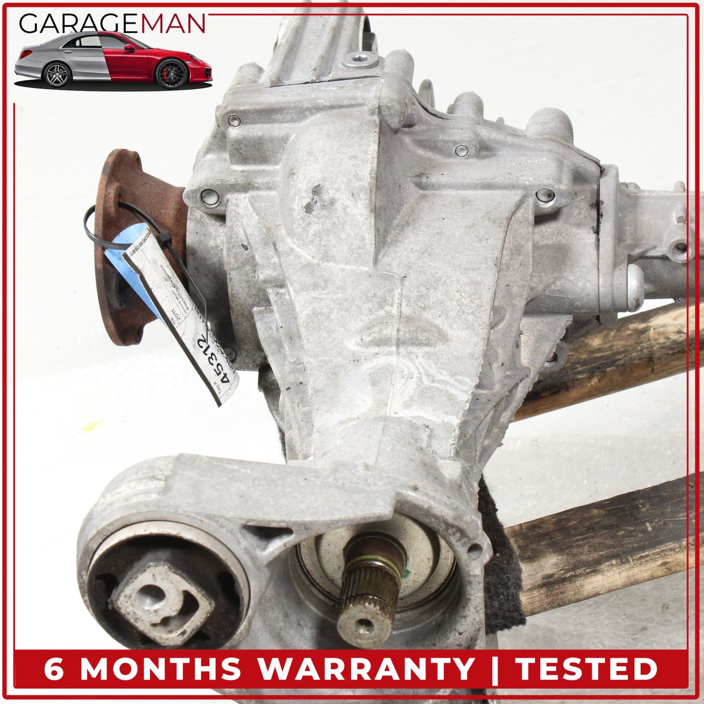 2011-2014 Porsche Cayenne 92A AWD 3.6L Front Differential Axle Carrier 95834901200 110K