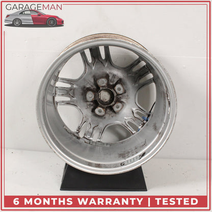 2010-2016 Porsche Panamera 970 10Jx19 ET61 Rear Wheel Rim Silver 97036216001 OEM
