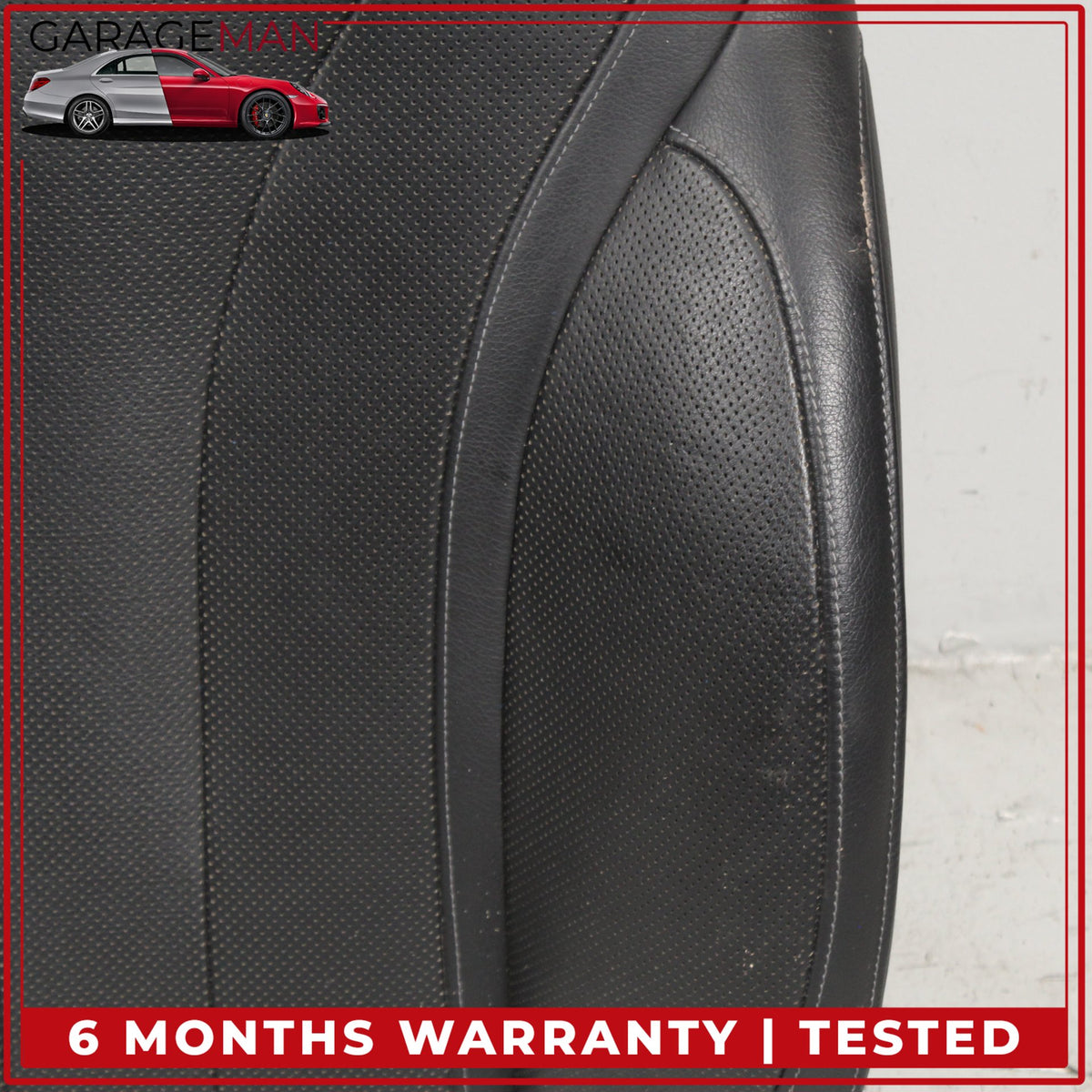 2014-2017 Mercedes W222 S550e Front Left Upper Seat Cushion Black 2229102219 OEM