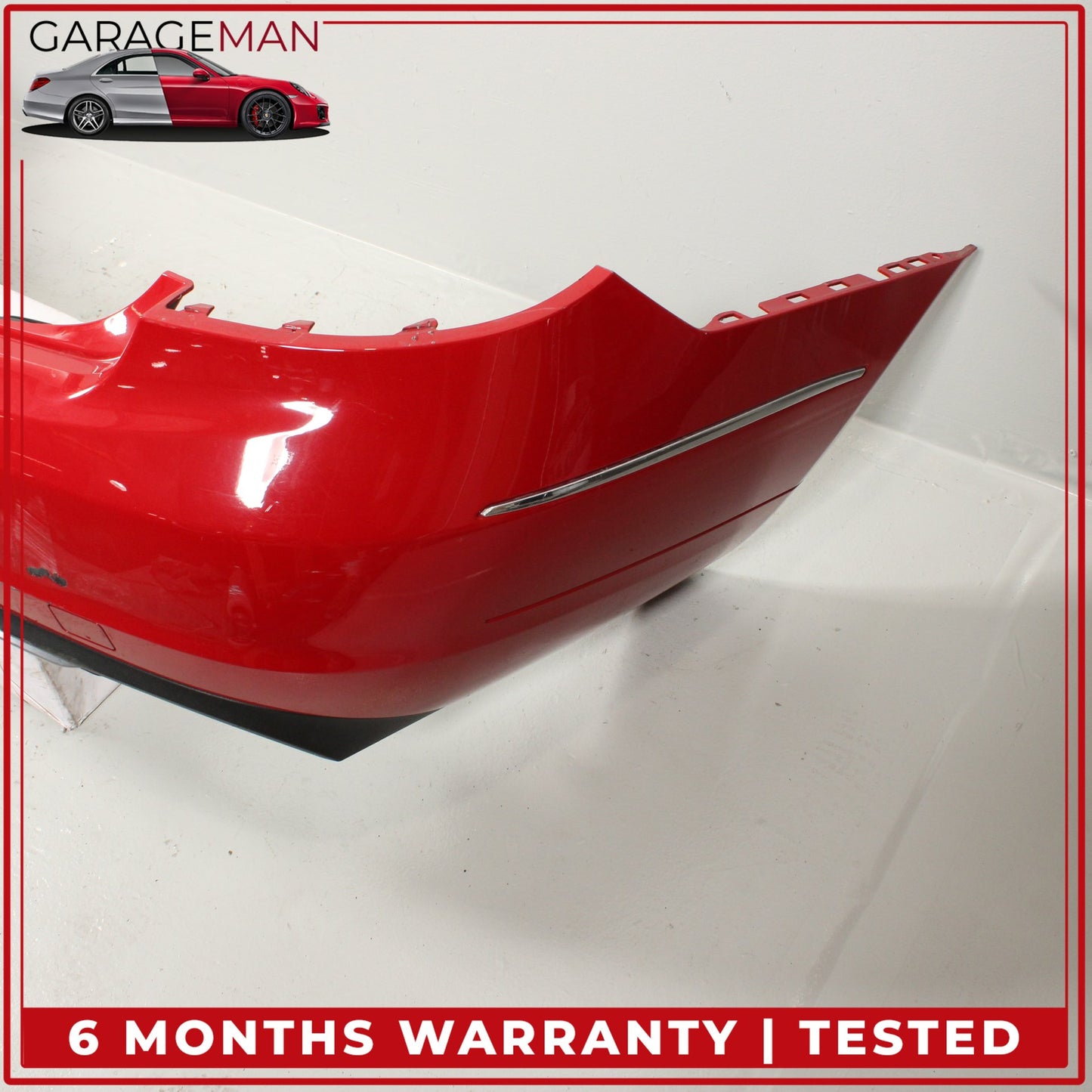 2014-2017 Mercedes C207 E400 E350 E550 Coupe Rear Bumper Cover Red OEM