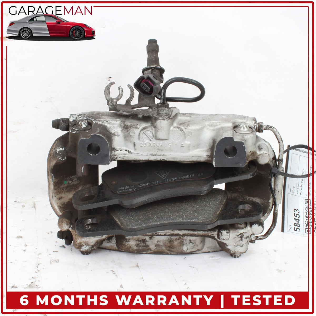 2010-2024 Porsche Panamera 970 Rear Left and Right Side Brake Caliper Set OEM