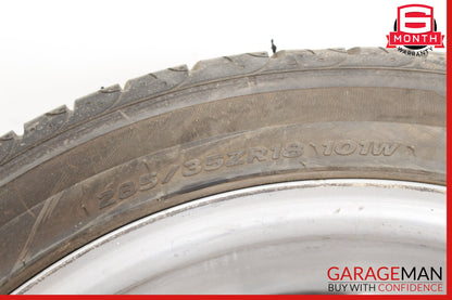 2003-2006 Mercedes R230 SL500 5 Spoke Rear Wheel Rim w/ Tire 9.5JX18H2 ET40 OEM
