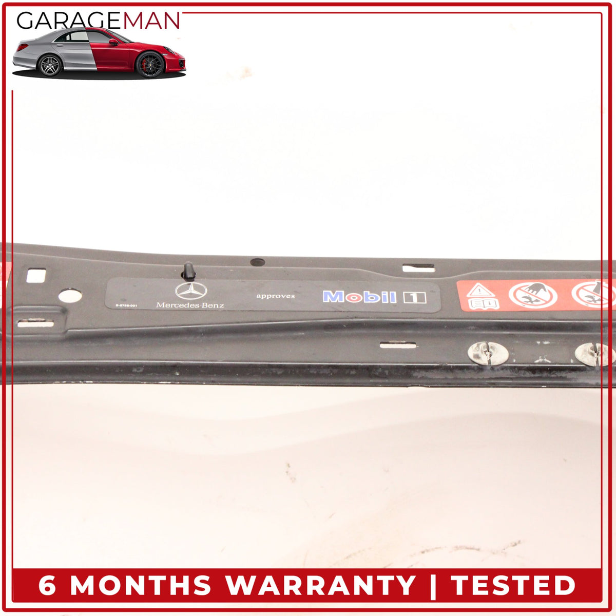 2003-2009 Mercedes W209 CLK320 Upper Radiator Support Bracket 1298172820 OEM