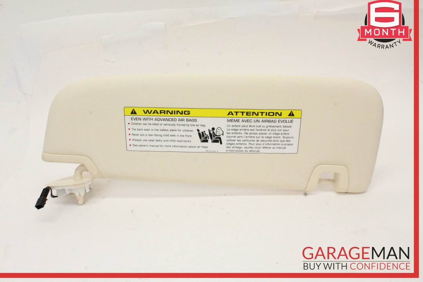 2010-2016 Porsche Panamera 970 S Front Left Side Sun Visor 97073113102 OEM