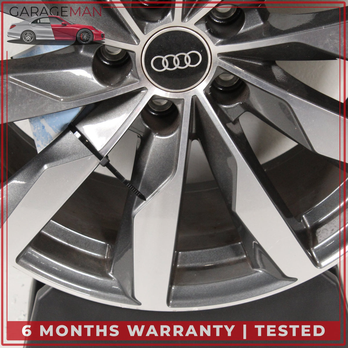 2016-2025 Audi A4 S4 Front or Rear Side Wheel Rim 8JX18H2 ET40 8W0601025FJ OEM