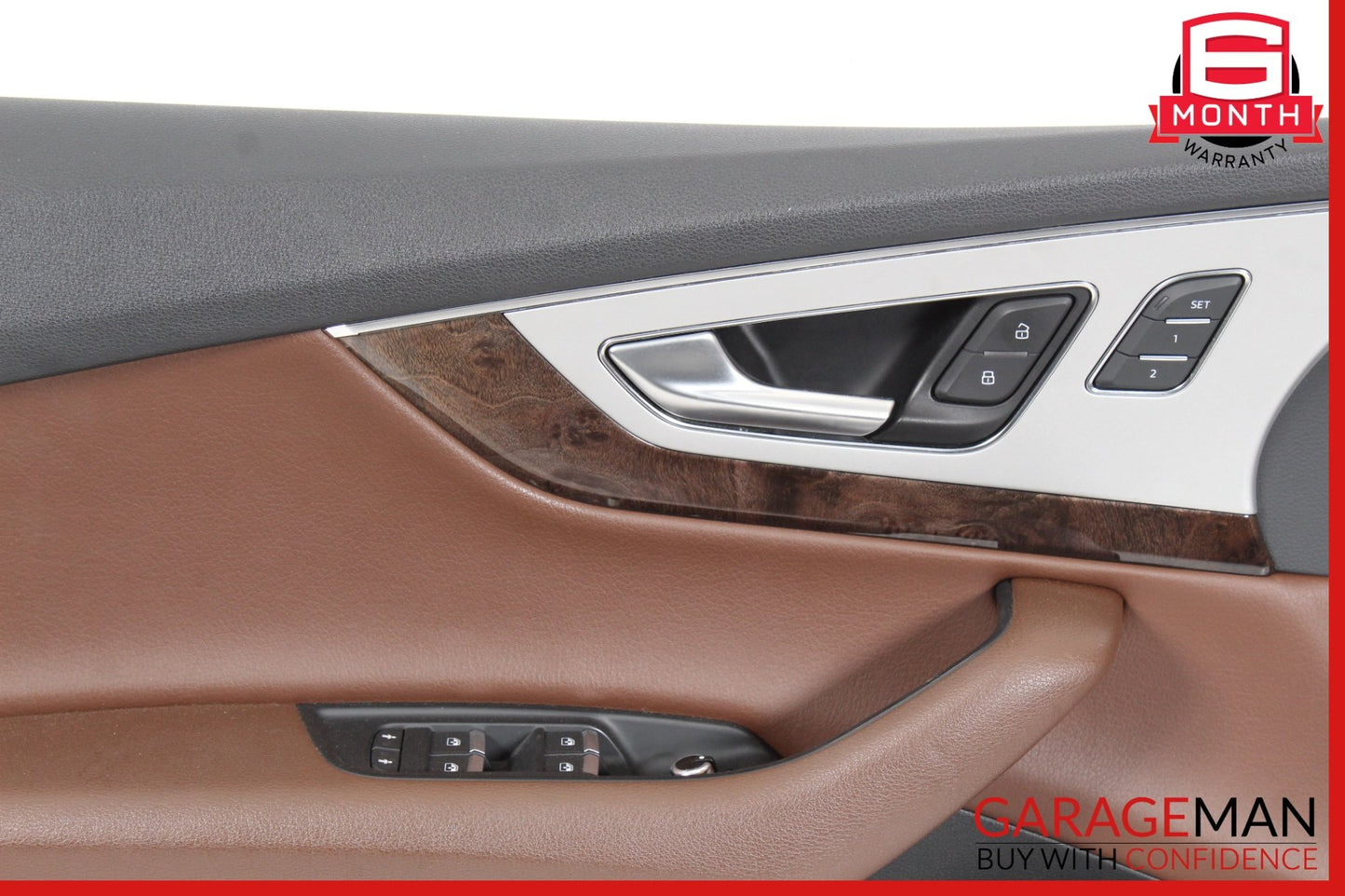 2017-2019 Audi Q7 Front Left Driver Side Interior Door Trim Panel 4M1867105H OEM