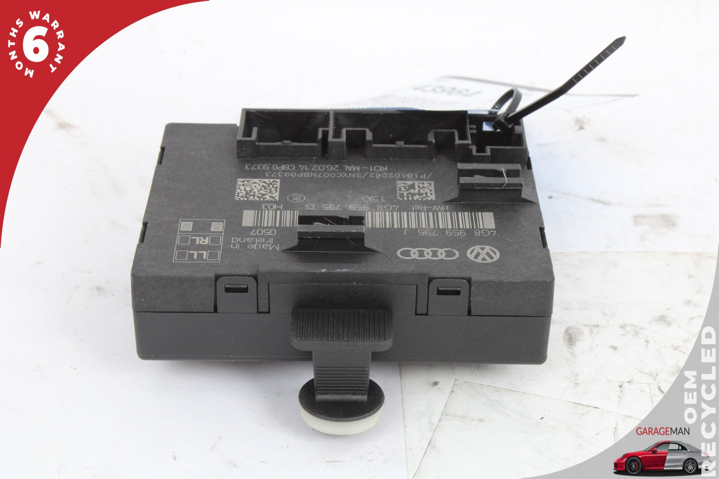 2012-2018 Audi A6 A7 Rear Left or Right Side Door Control Module 4G8959795J OEM