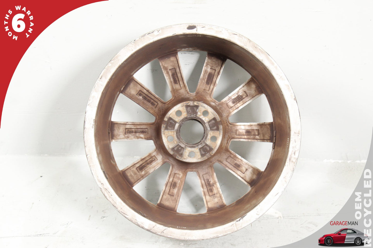2012-2018 Audi A6 S6 Wheel Rim 10 Spoke 8.0JX18H2 ET39 4G0601025AD OEM