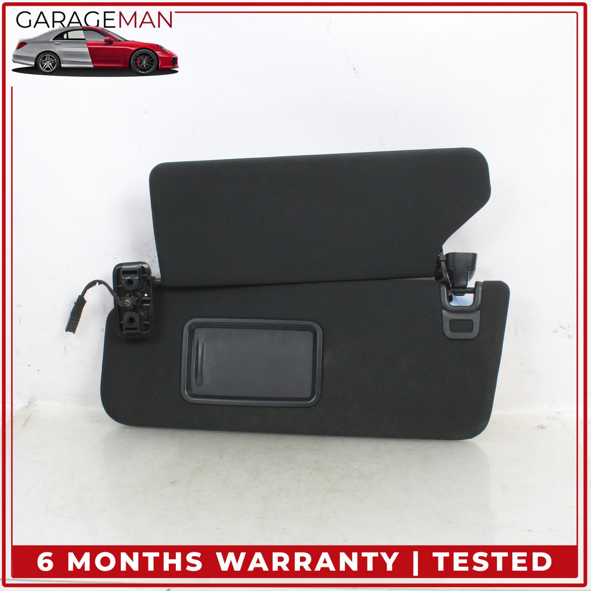 2013-2022 Land Rover Range Rover L405 Front Left Driver Side Sun Visor Black OEM