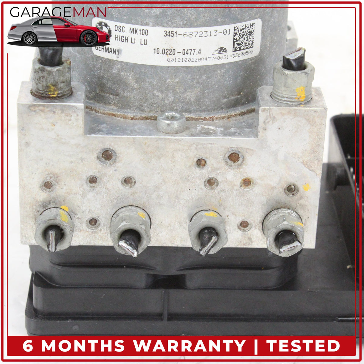 2014-2021 BMW i3 I01 Hybrid ABS Anti Lock Brake Pump Module 6872313 OEM