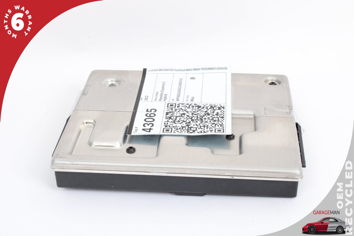 2010-2016 Porsche Cayenne S 958 Rear Body Computer Control Module BCM OEM