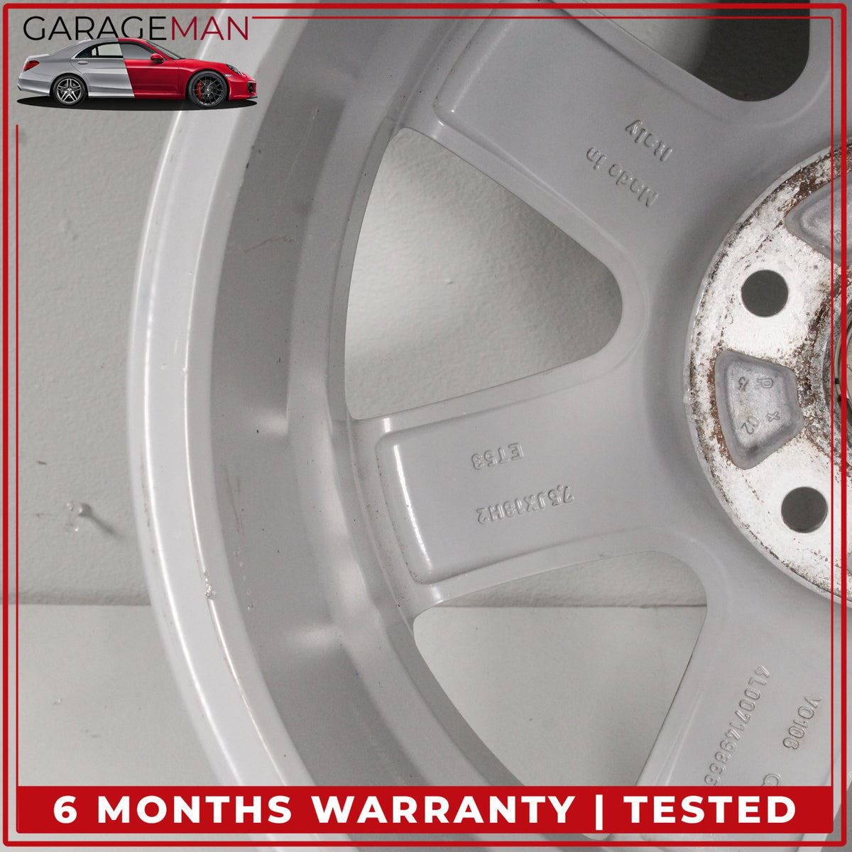 2007-2015 Audi Q7 4L Front or Rear Side Wheel Rim 7.5JX18H2 ET53 4L0071498 OEM