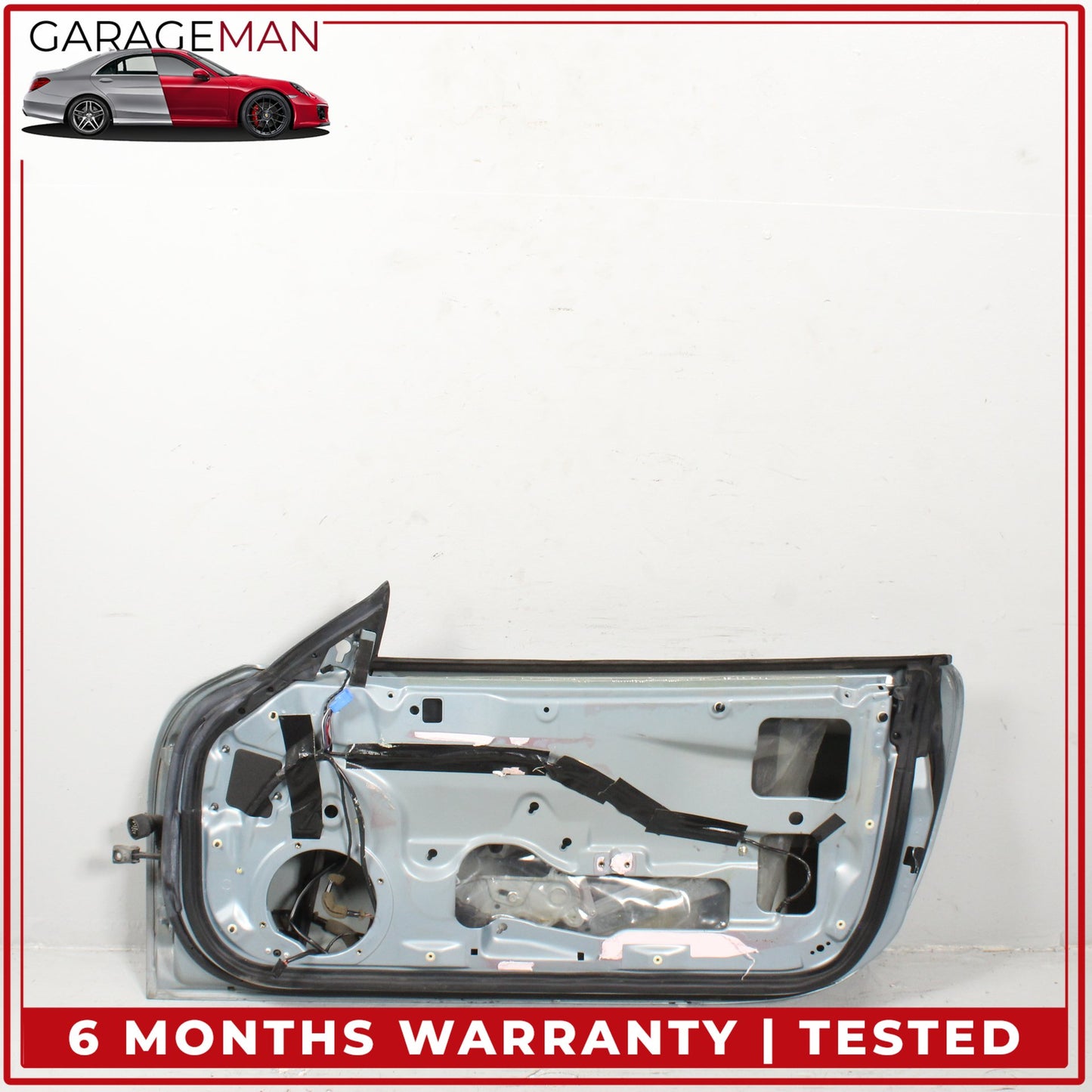 1997-2006 Jaguar XK8 Front Right Passenger Side Door Shell Light Blue OEM