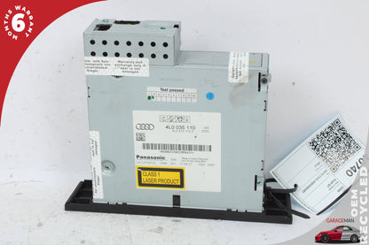 2007-2009 Audi Q7 4L Station Wagon CD Changer 6 Disk Player 4L0035110 OEM