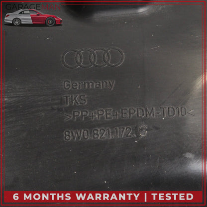 2020-2025 Audi A4 S4 Front Right Side Fender Liner Wheel Splash 8W0821172G OEM