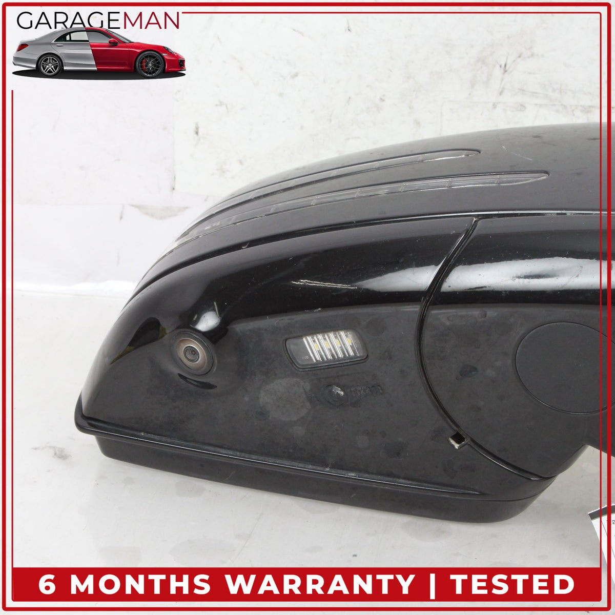 2010-2016 Mercedes W212 E400 Front Right Door Rear View Mirror w/ Camera OEM