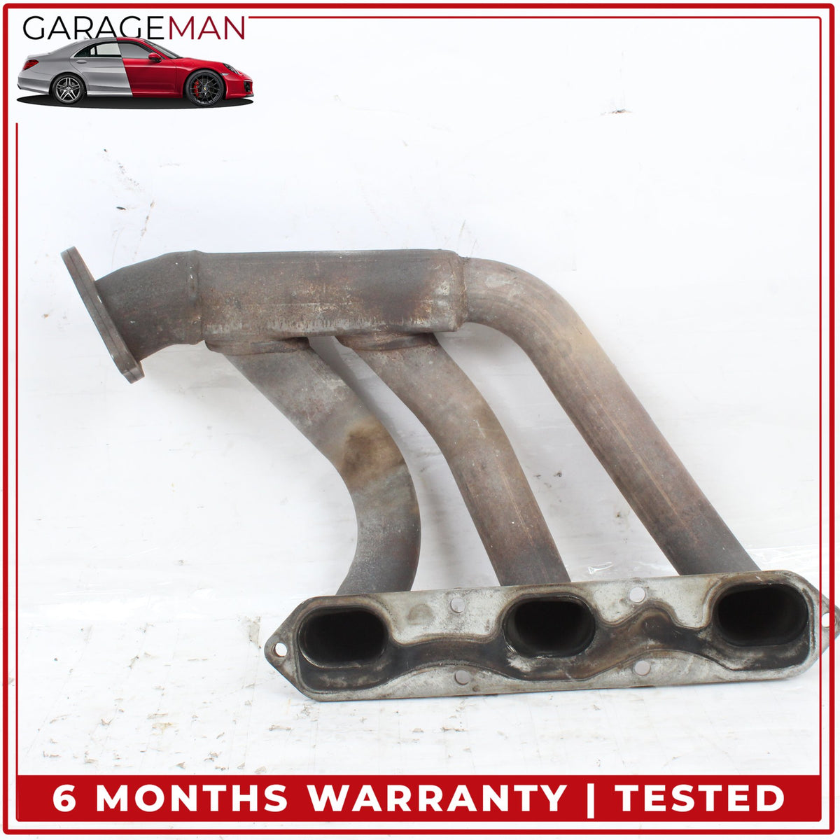 1999-2001 Porsche 911 Carrera 996 Left and Right Side Exhaust Manifold Set OEM
