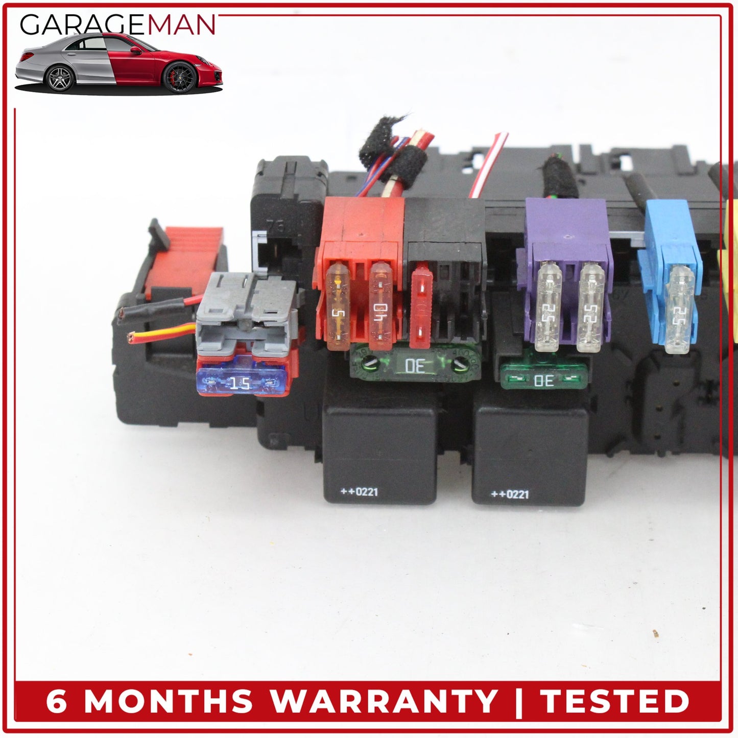 2003-2012 Mercedes R230 SL500 SL55 AMG SL550 Rear SAM Fuse Box Relay Module OEM