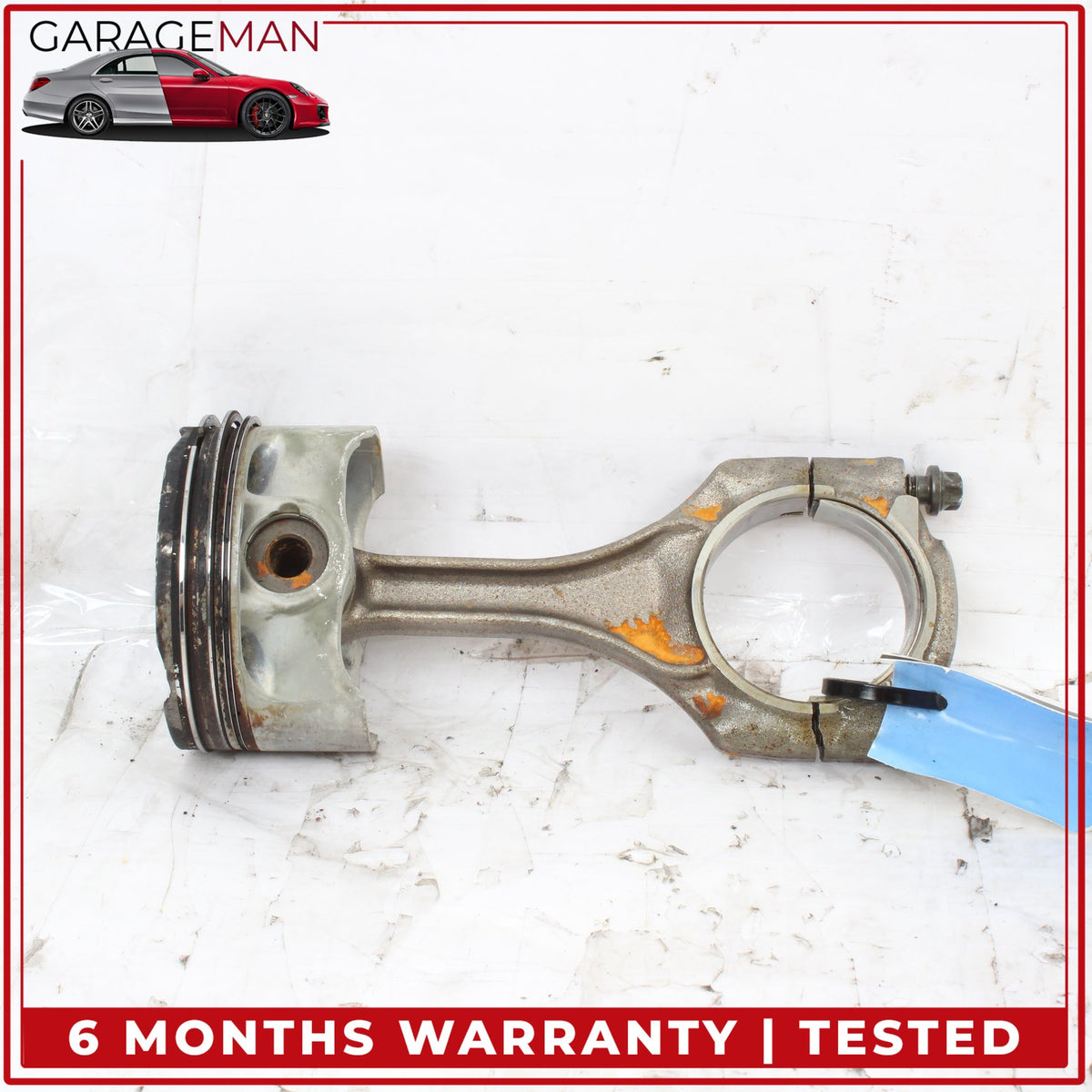 2008-2014 BMW 650i 550i X5 X6 4.4L V8 N63 Engine Motor Piston w/ Rod 7843237 OEM