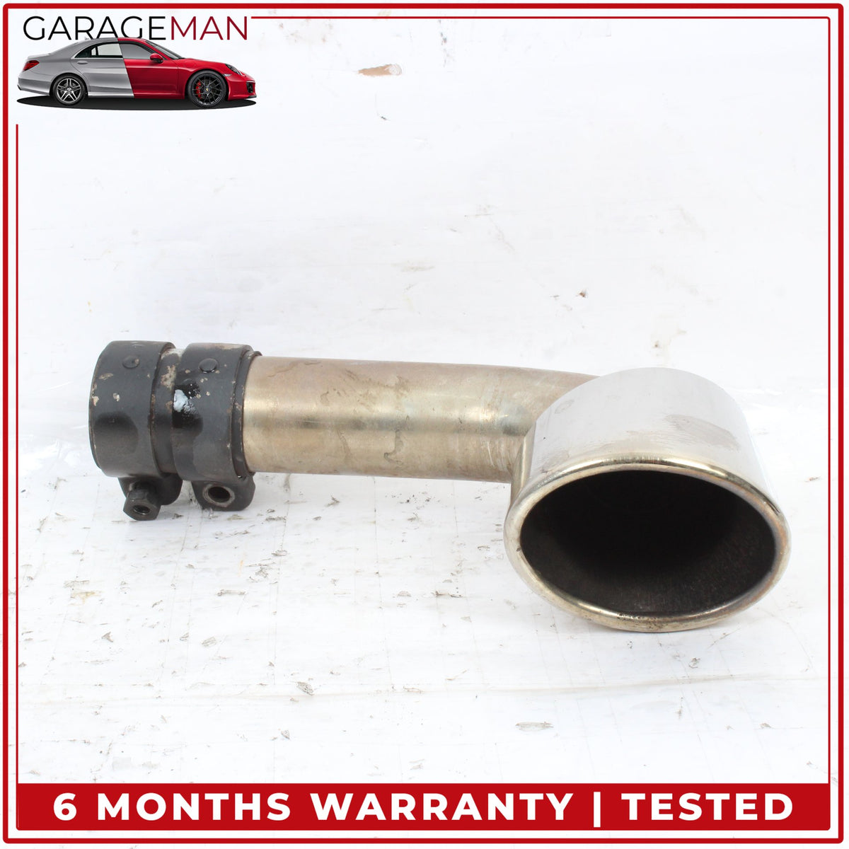 1999-2001 Porsche 911 Carrera Rear Exhaust Muffler Oval Tail Pipe Tip Pair OEM