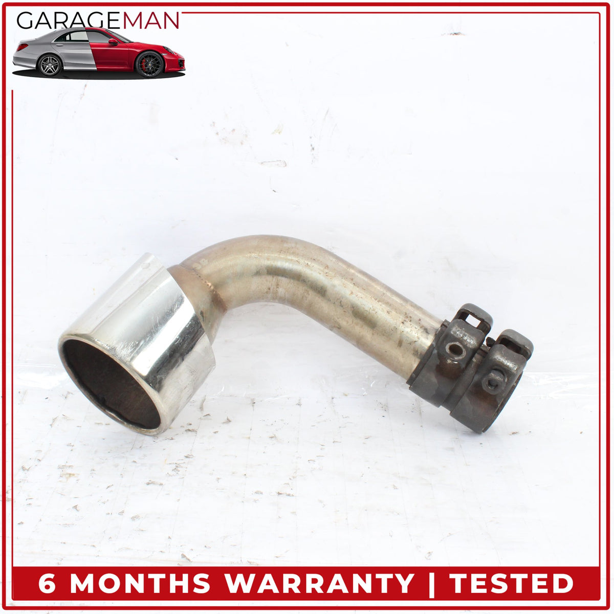 1999-2001 Porsche 911 Carrera Rear Exhaust Muffler Oval Tail Pipe Tip Pair OEM
