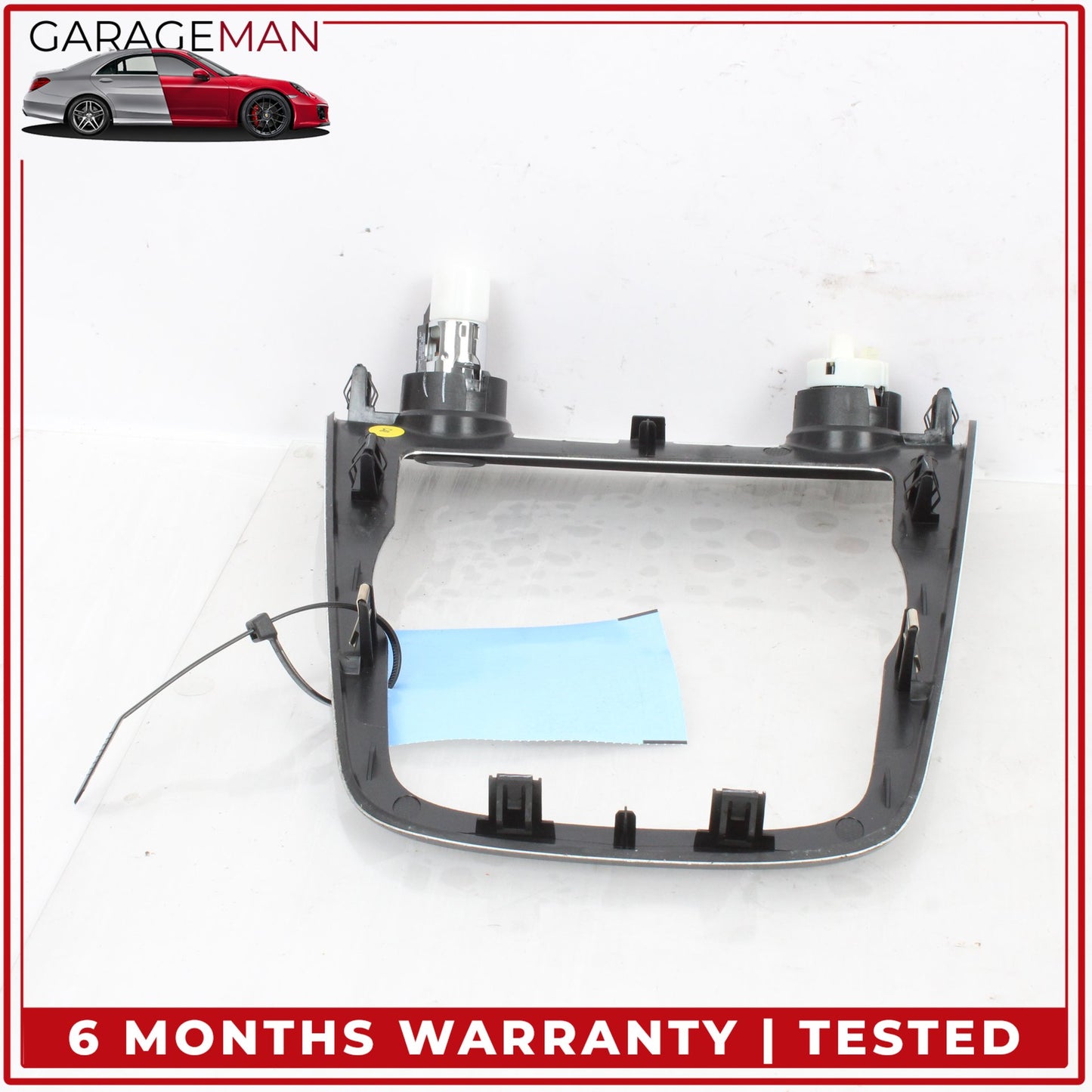 2014-2020 Jaguar F-Type X152 Engine Start Stop Switch w/ Trim Cover Panel OEM