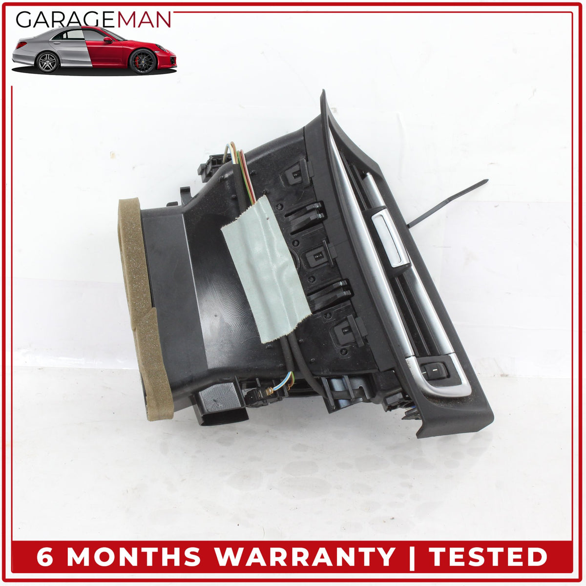 2009-2015 BMW 740i F01 Front Left Driver Side Dash AC A/C Air Vent 9115857 OEM