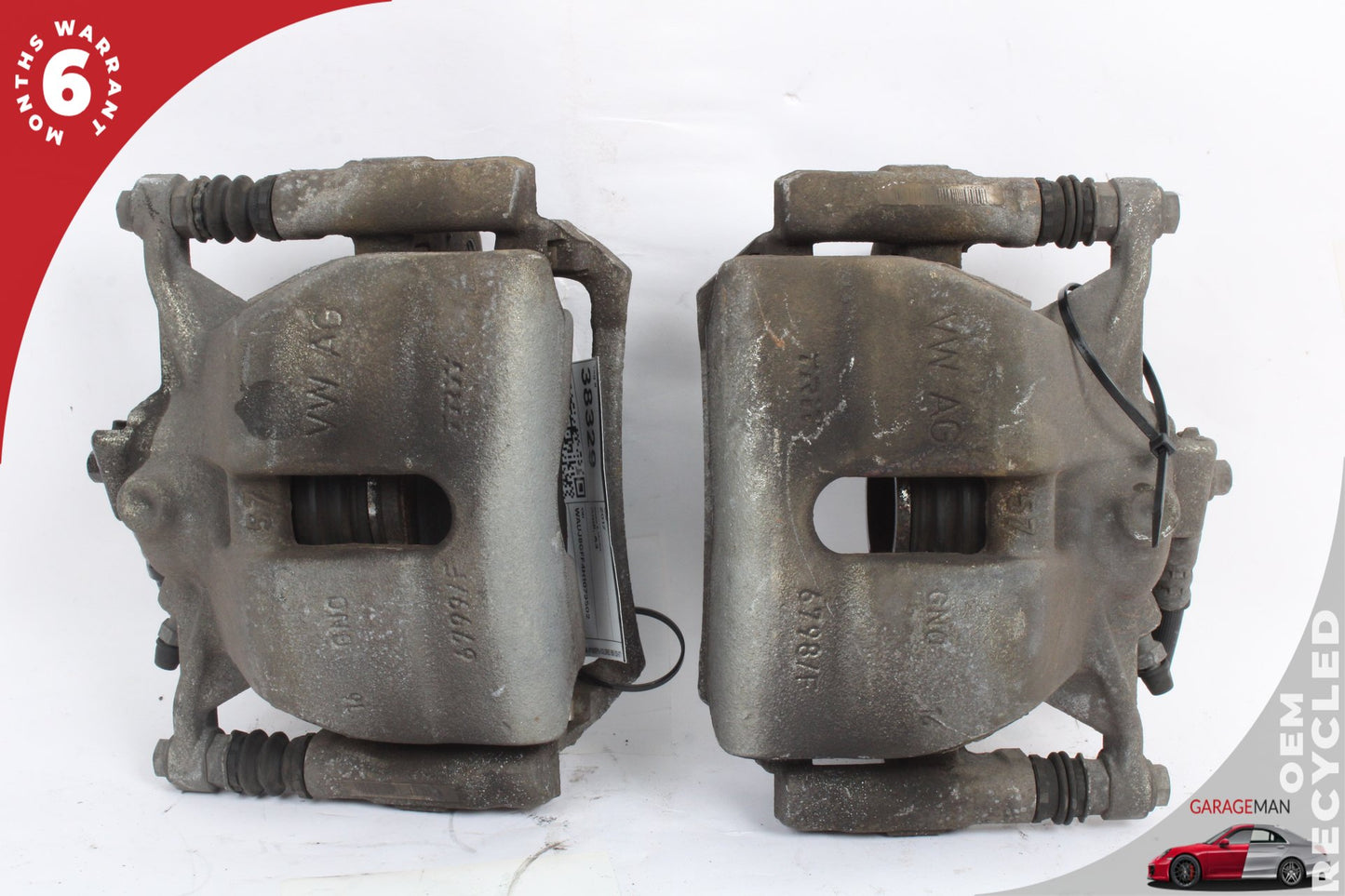 2015-2020 Audi A3 S3 Front Left and Right Side Brake Caliper Set 3C0615123 OEM