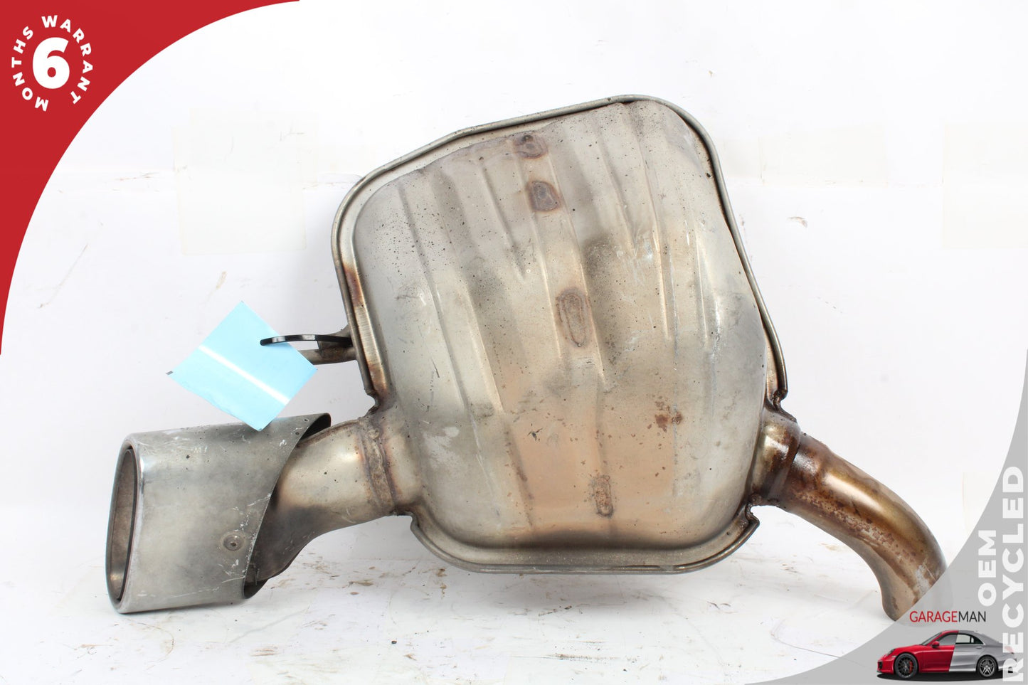 03-06 Mercedes-Benz SL500 R230 Convertible Left Exhaust Muffler Tip 2057651020