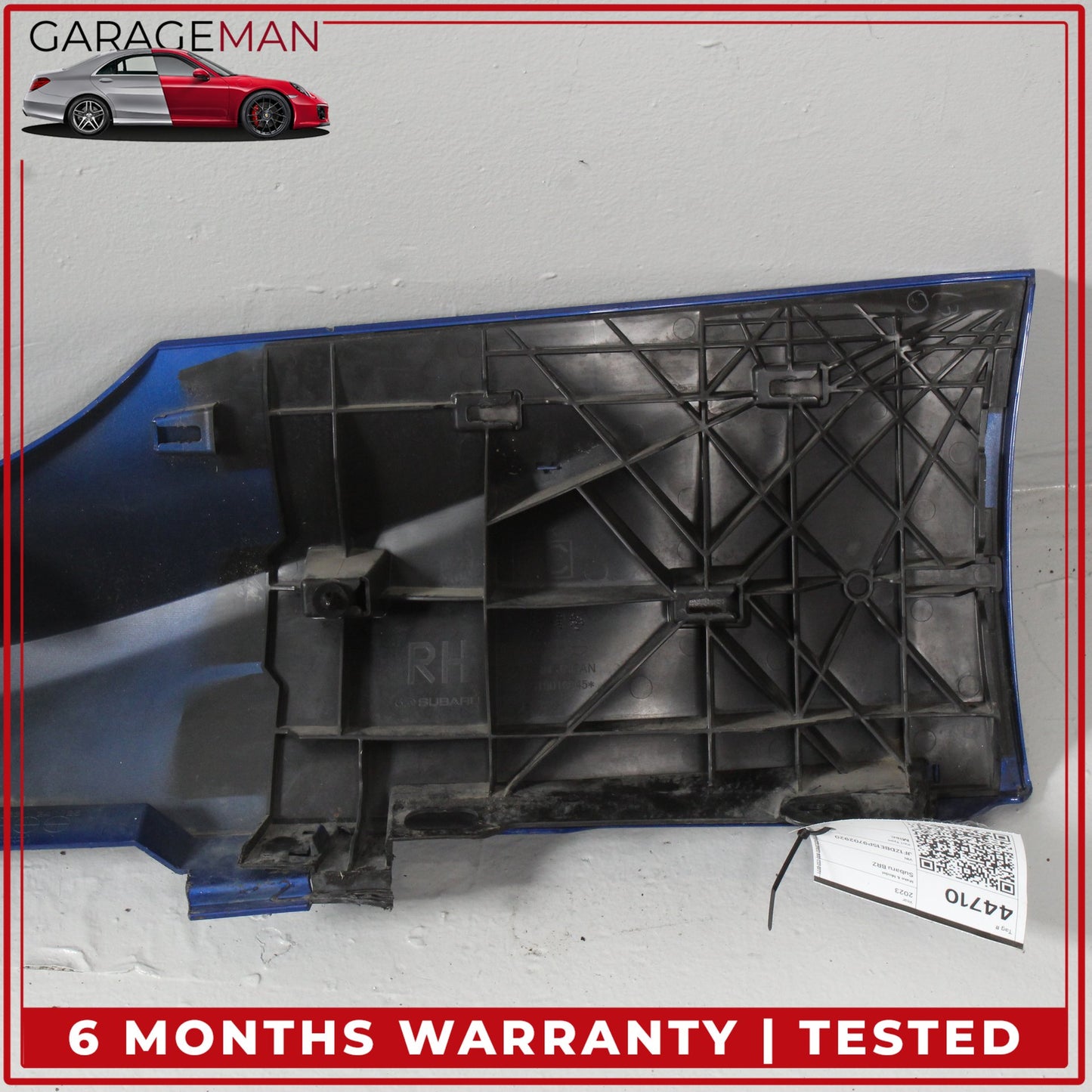2022-2025 Subaru BRZ Right Passenger Side Skirt Rocker Panel Blue 96051CC000 OEM