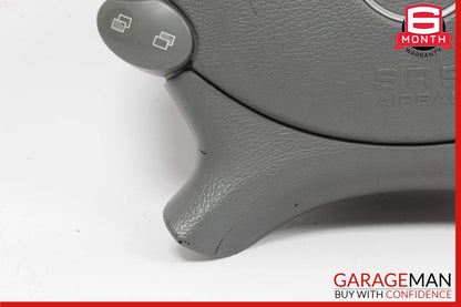 03-12 Mercedes R230 SL500 CLS500 Steering Wheel Airbag Air Bag Leather Gray OEM