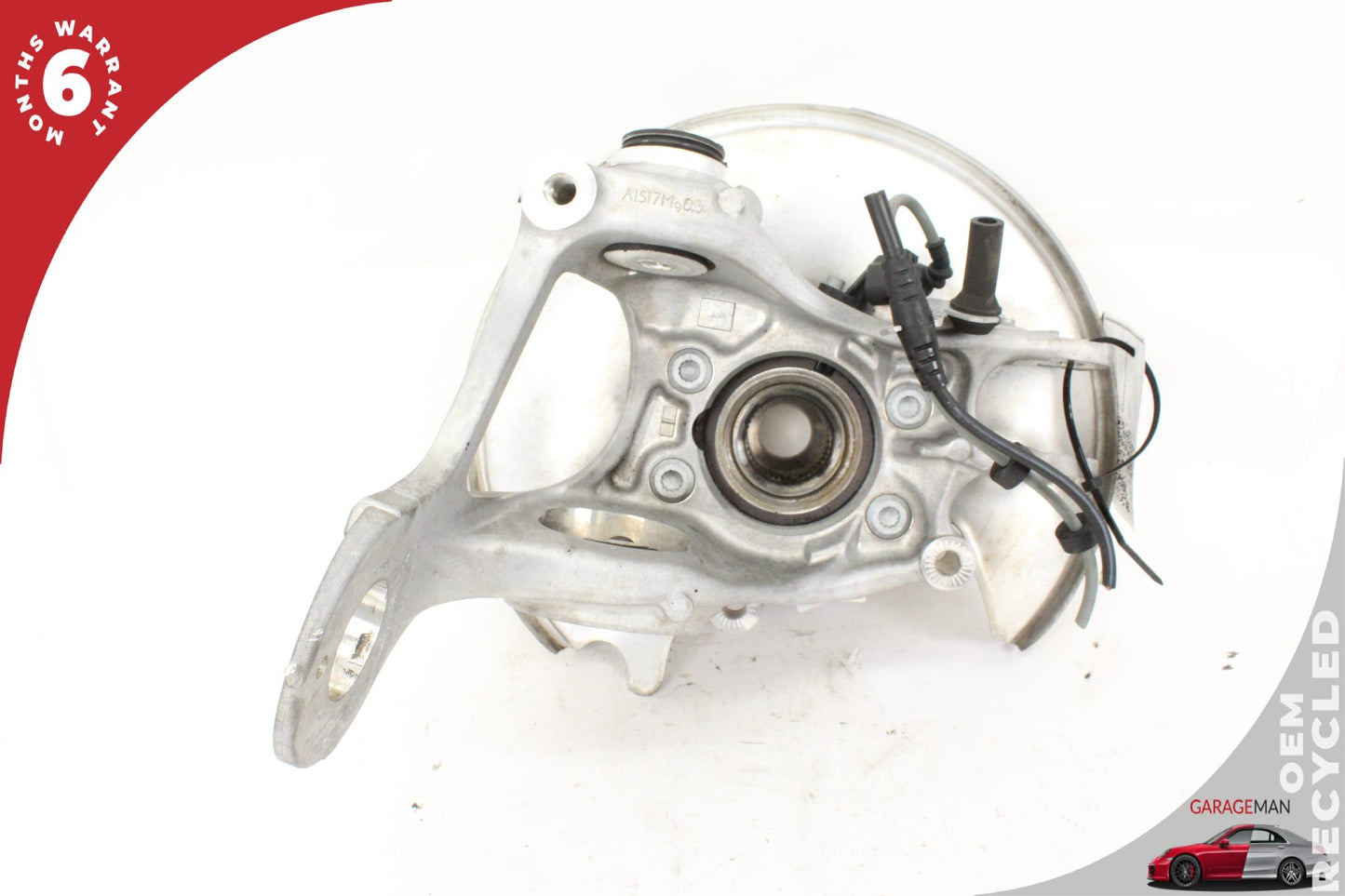 2009-2018 Audi A6 C7 AWD Rear Left Spindle Knuckle Wheel Hub 8K0505435AB OEM