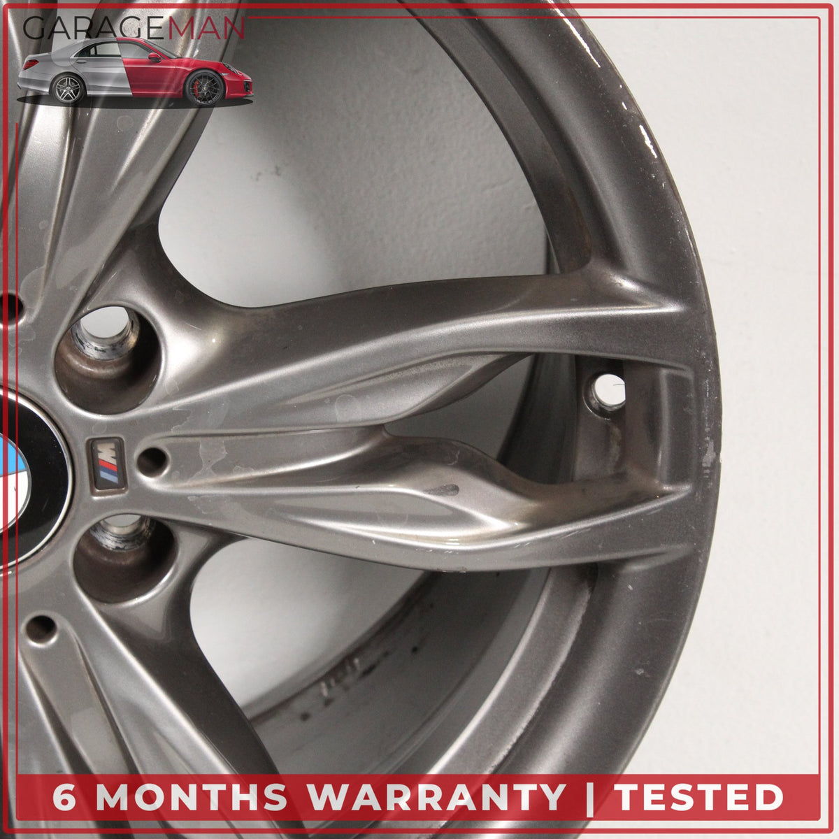 2014-2021 BMW M235i F22 M Double Spoke 436 Wheel Rim Rear (7.5Jx18 ET45) OEM