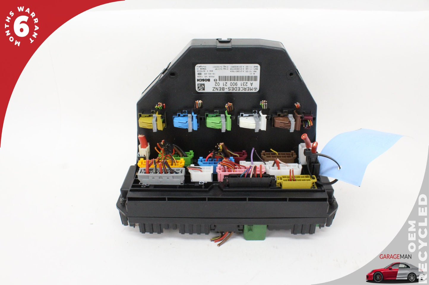 13-20 Mercedes-Benz SL500 R231 Convertible Front Under Hood Fuse Box Module 2319002102