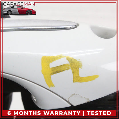 2011-2016 BMW 550i 535i Front Left Driver Side Exterior Door Handle White OEM