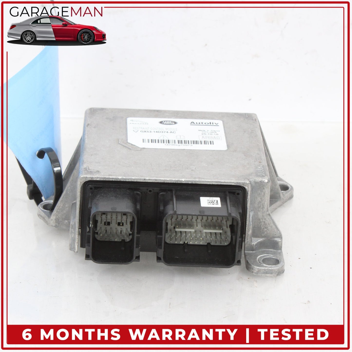 2014-2020 Jaguar F-Type X152 Restraint Airbag Sensor Module GX5314D374AC OEM