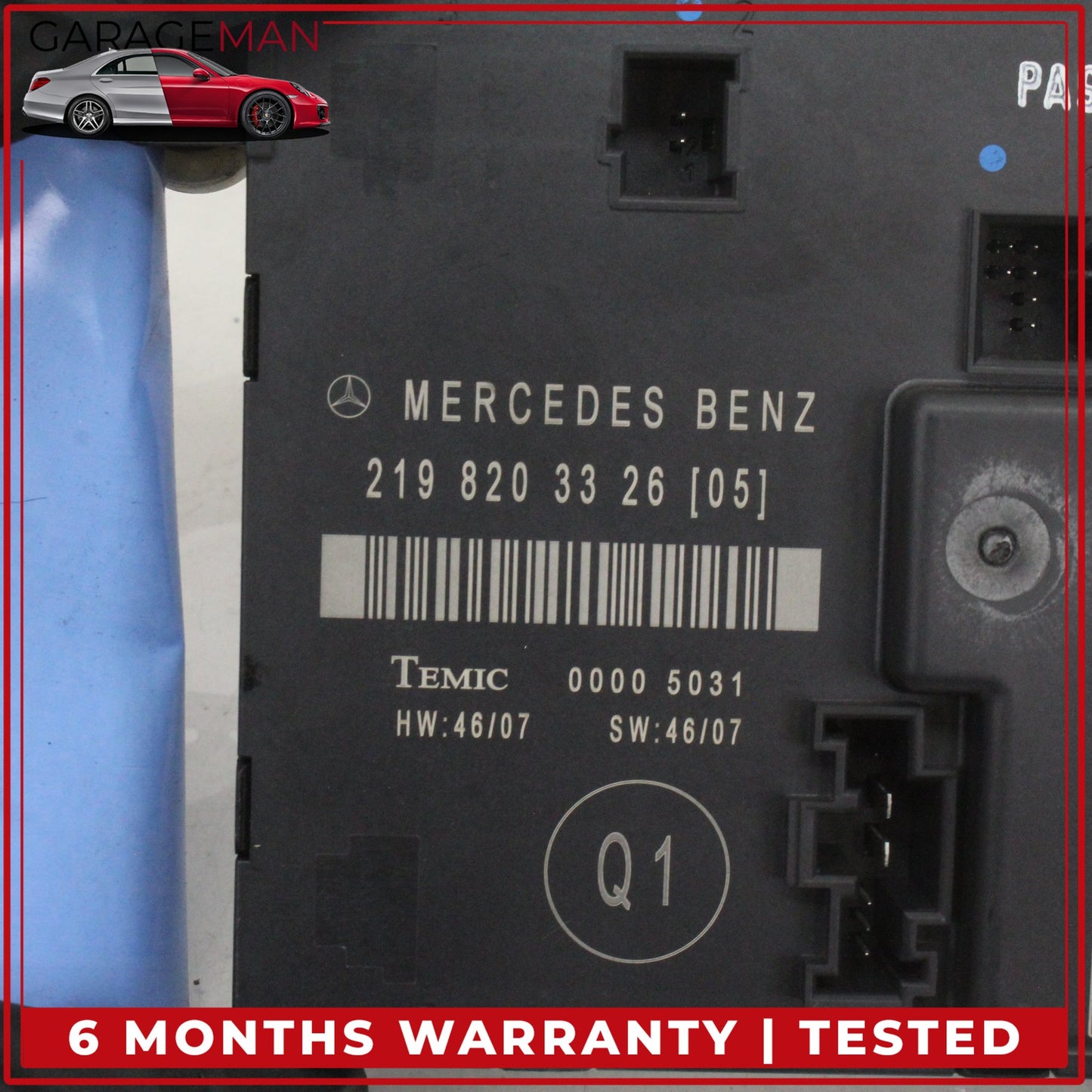 2006-2011 Mercedes W219 CLS550 Rear Left Side Door Control Module Unit OEM
