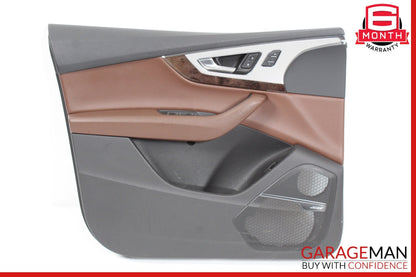 2017-2019 Audi Q7 Front Left Driver Side Interior Door Trim Panel 4M1867105H OEM
