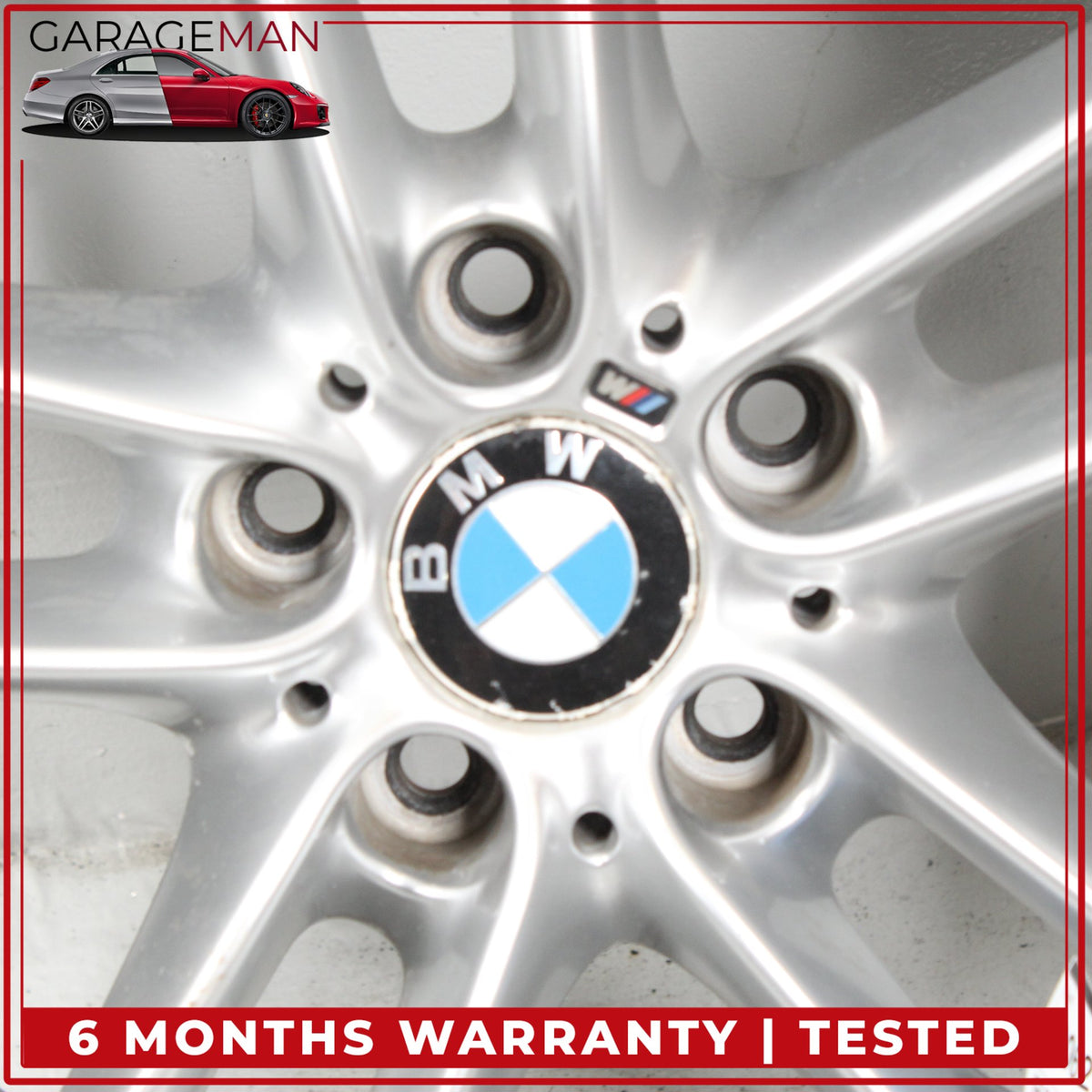 2013-2019 BMW 650i F06 Sedan Wheel Rim w/ Tire 7843715 OEM