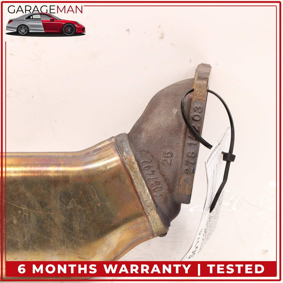 2012-2018 Mercedes C207 E550 CLS550 Left Side Exhaust Manifold 2781420315 OEM