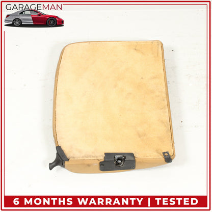 1999-2005 Porsche 911 996 Rear Upper and Lower Seat Cushion Beige Set OEM