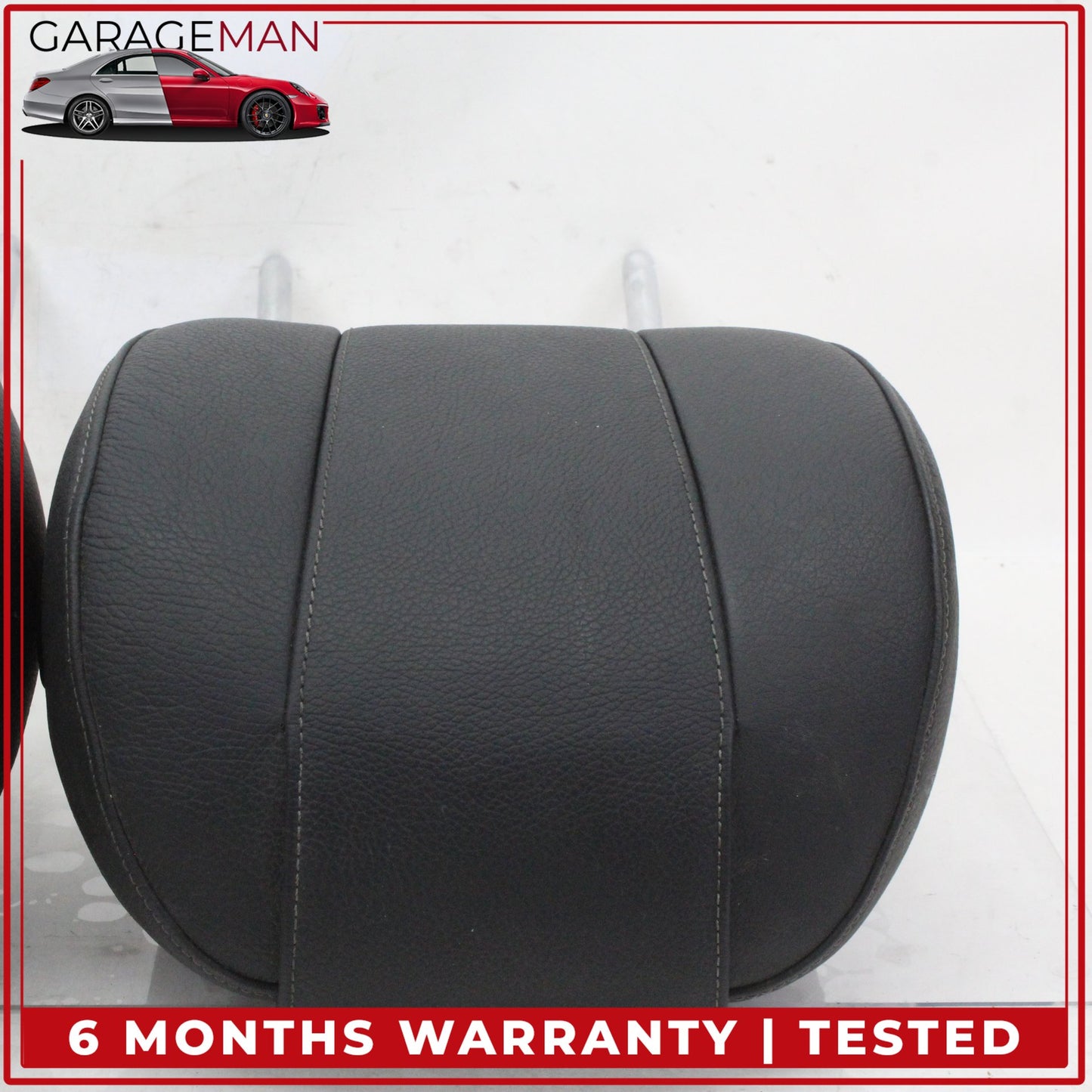 2014-2017 Mercedes W222 S550e Front Left and Right Side Seat Headrest Black OEM