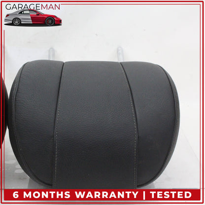 2014-2017 Mercedes W222 S550e Front Left and Right Side Seat Headrest Black OEM