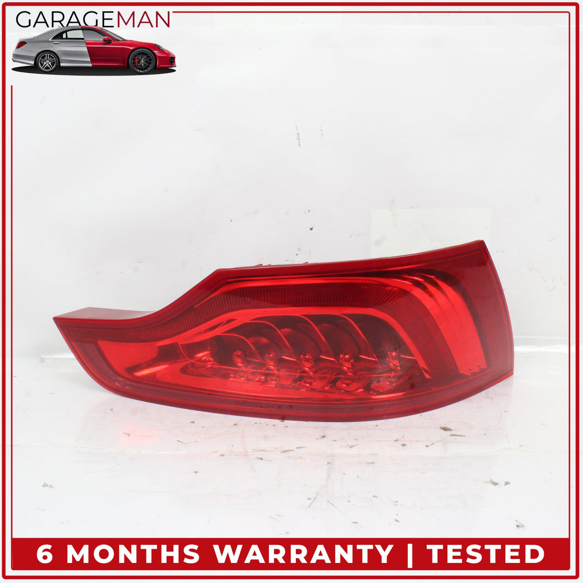2010-2015 Audi Q7 Rear Left Driver Side LED Tail Light Lamp 4L0945093G OEM