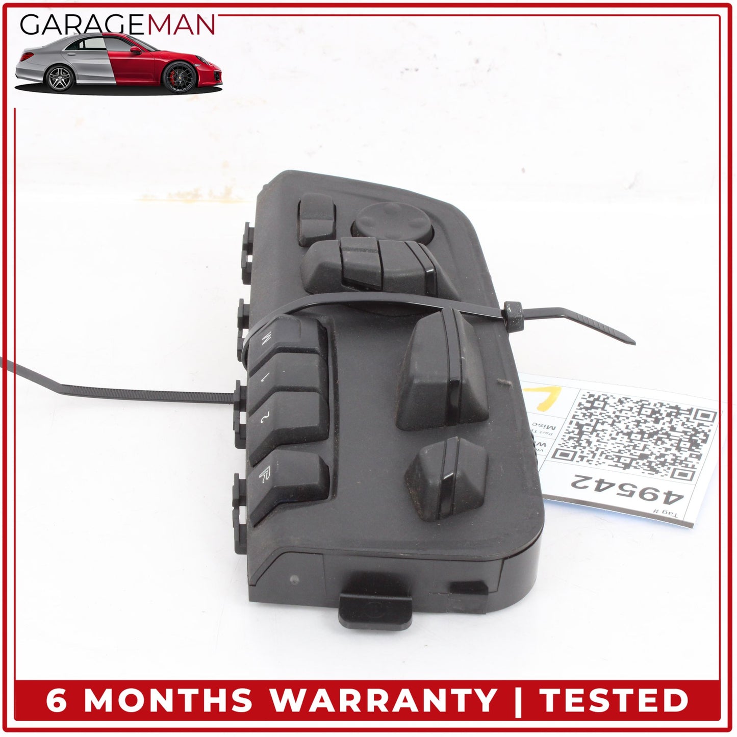 2012-2019 BMW 650i Front Left Side Seat Adjustment Control Switch 9262257 OEM