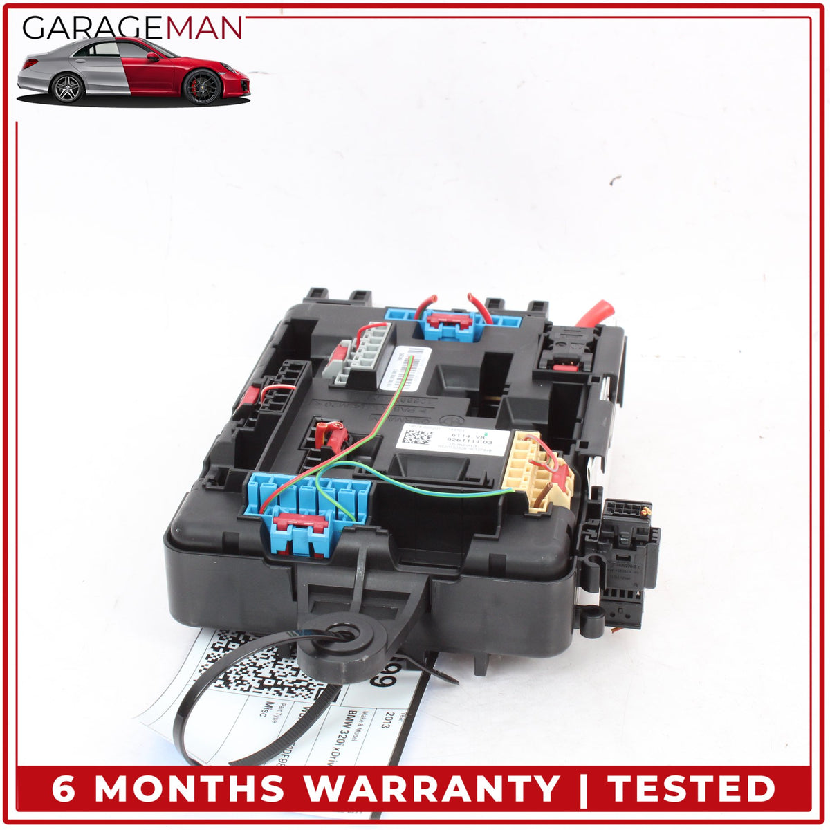 2012-2018 BMW 320i Rear Power Distribution Relay Junction Fuse Box 9261111 OEM