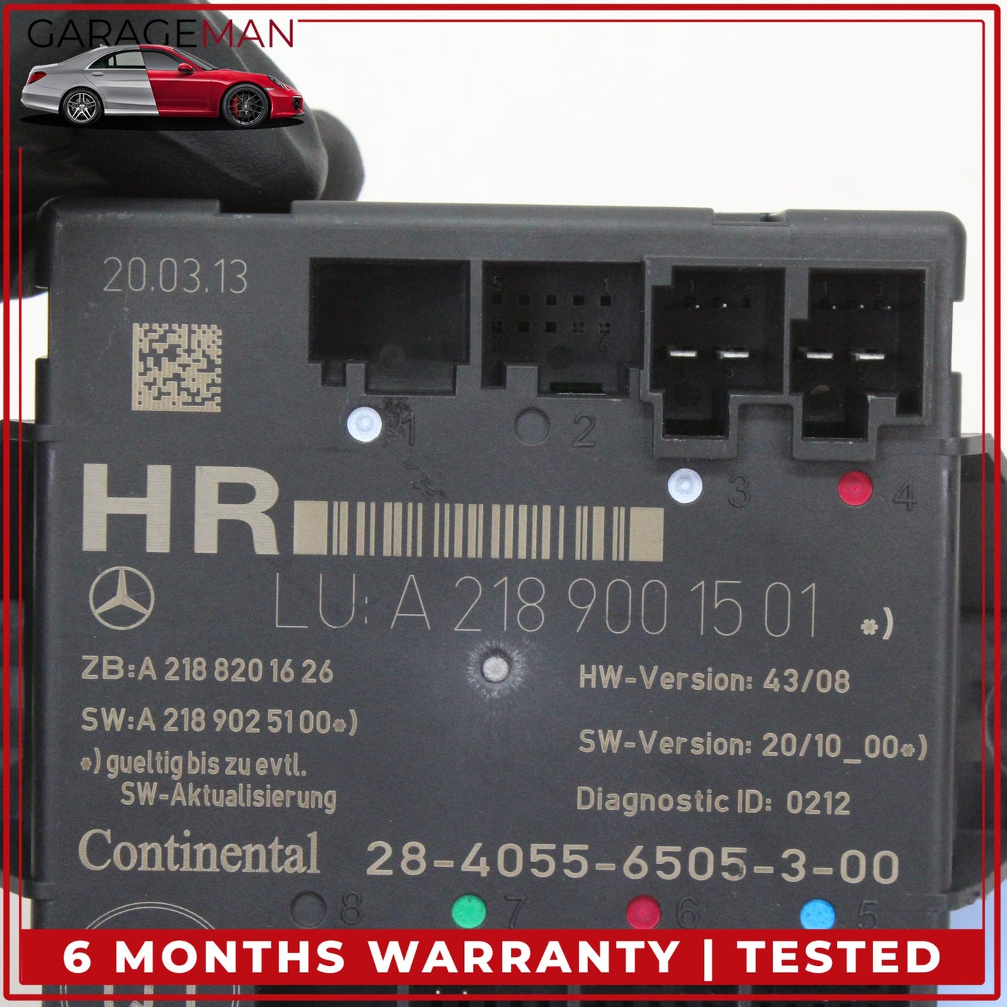 2008-2018 Mercedes-Benz CLS550 W218 Sedan Rear Right Passenger Side Door Control Module 2189001501 OEM