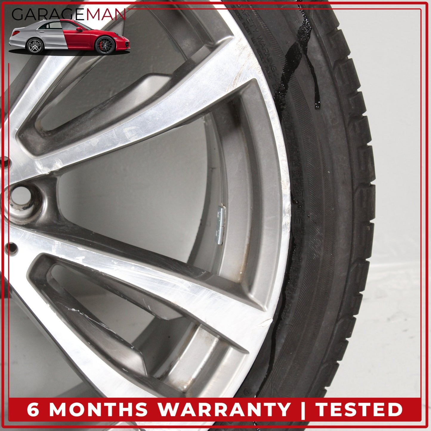 2014-2019 BMW X5 X6 Front Wheel Rim w/ Bridgestone Tire 10JX20H2ET40 7846790 OEM